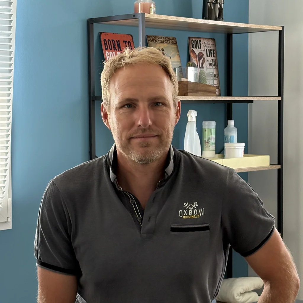 Julien NALLET, Physiothérapeute pour Romain GUILLON, golfeur professionnel